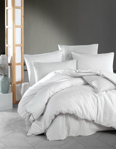 PLAIST-08 مفرش تركي قطن 100% نفرين 6 قطع