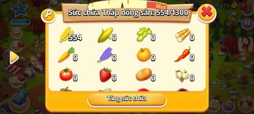 مزارع لفل 40+ ادوات حظيره