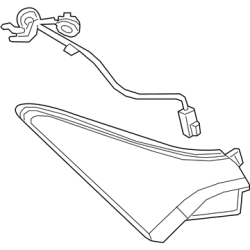 اسطب افالون 2018/2022 ركن يسار اصلي 81560-07100