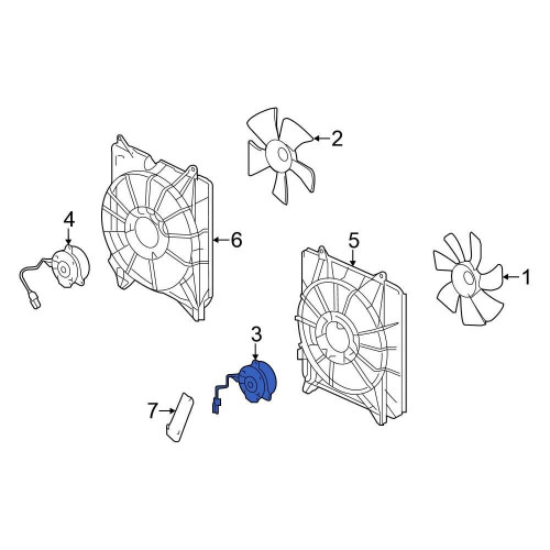 دينمو مروحة اكورد 2013/2017 يمين اصلي 38616-5A2-A0...