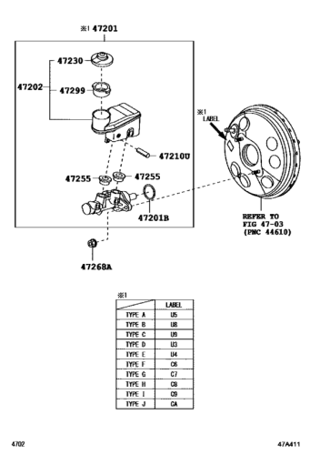 علبة فرامل افانزا 2015/2018 اصلي