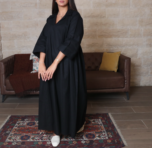 [D5] - جلابية أسود