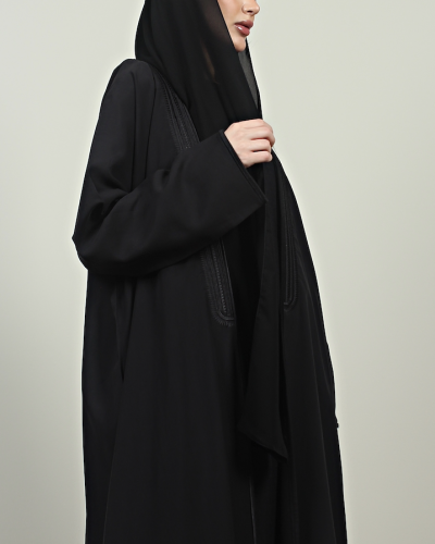 [B02] - عباية بشت أسود