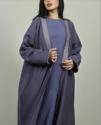 B02 - Light Mocha Beshte Abaya