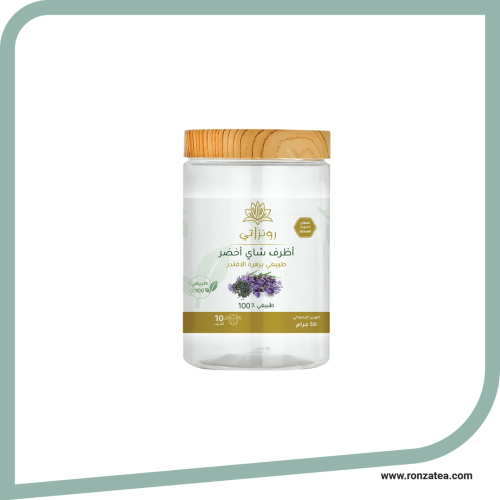 شاي أخضر باللافندر