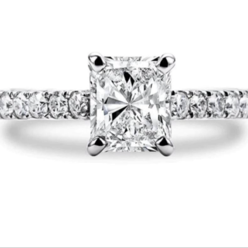 خاتم ذهب موزنايت