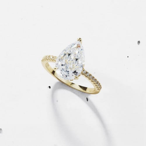 خاتم دونا ذهبي