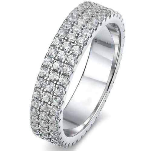 خاتم ذهب موزنايت