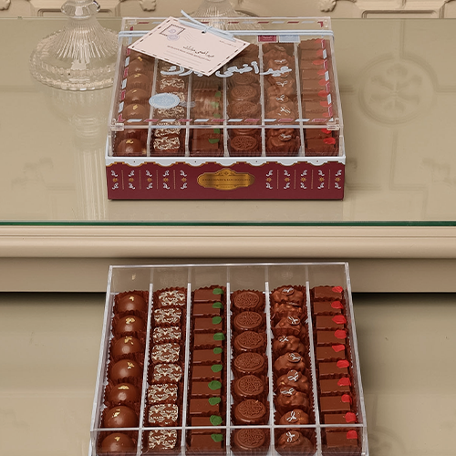 بوكس اكريلك مع قاعده فاخرة