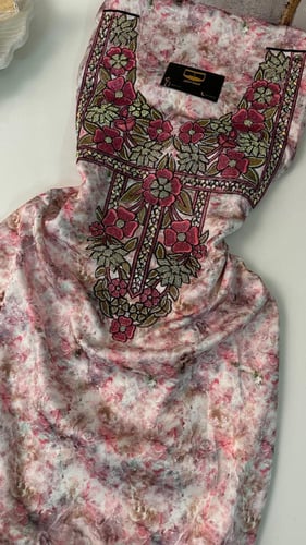 حرير ألماني تطريز عربي كريستال dq