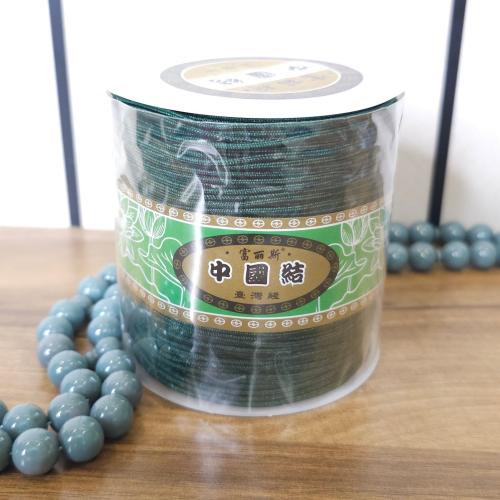 خيط كراكيش اخضر زيتي مقاس كبير B 1.5mm