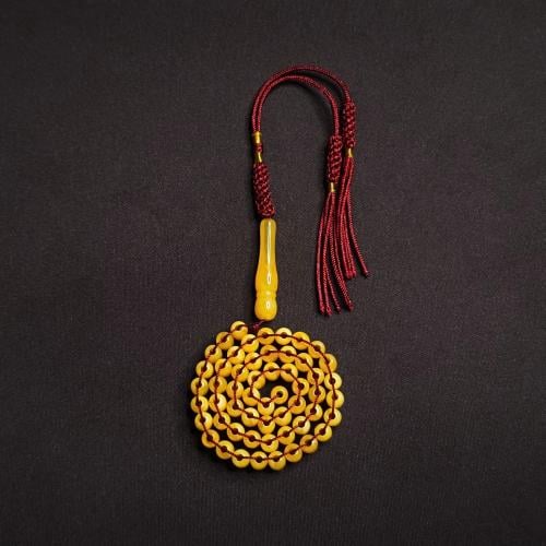 سبحة يوناني لون كهرمان