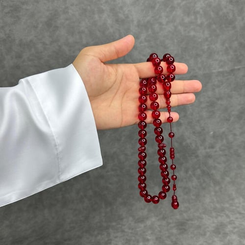 مسباح فاتوران أحمر شفاف تمليكة