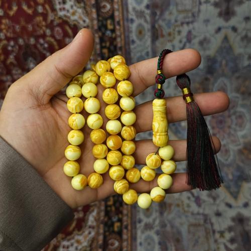 سبحة تراب كهرمان بولندي ريحة فواحة