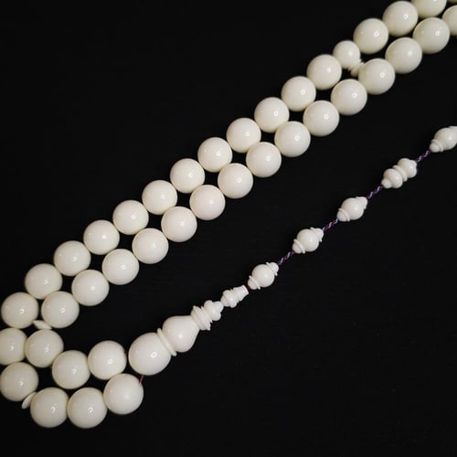 سبحة ضومنه لؤلؤي طقم تمليكة عربي ستات حزوز