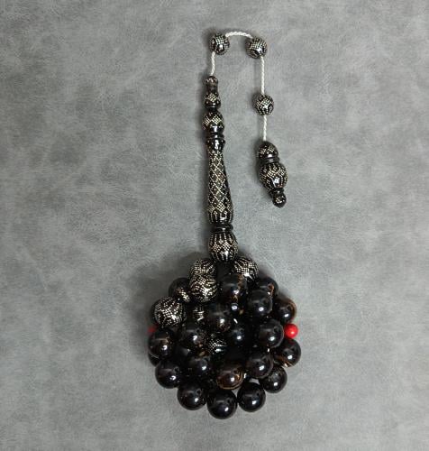 سبحة مرجان اسود Black coral rosary