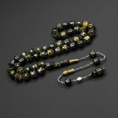 مسباح فاتوران لون زيتي تعريق بيج تمليكة