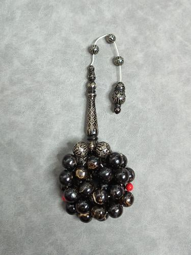 سبحة مرجان اسود Black coral rosary