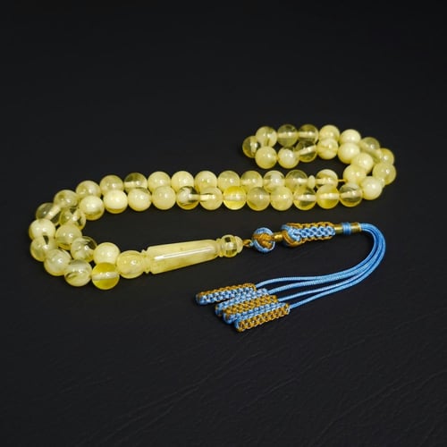 مسباح بكلايت لون الكهرمان مع كركوشة تفصال