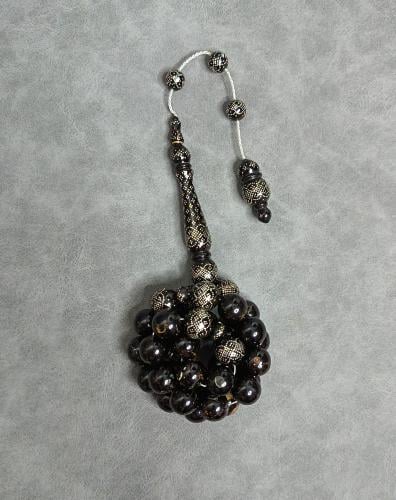 سبحة مرجان اسود Black coral rosary