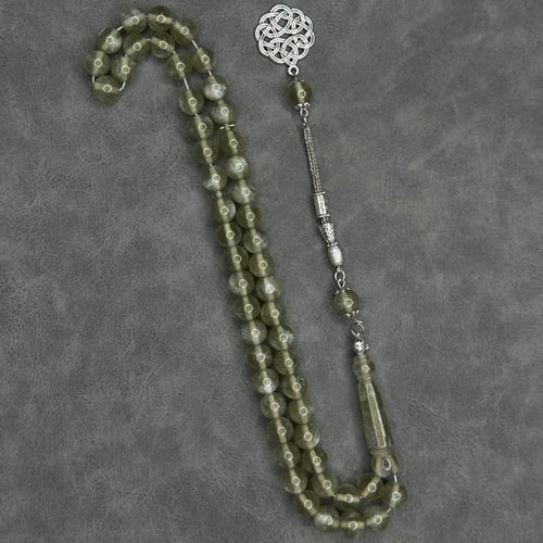 سبحه بكلايت رمادي منجم مع كركوشه