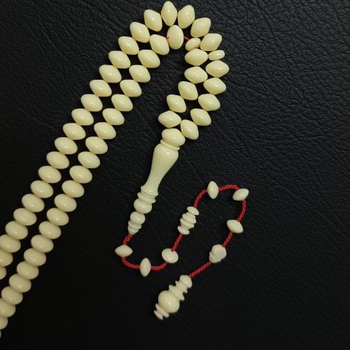 مسباح ضومنه ابيض ذروي مع تمليكة