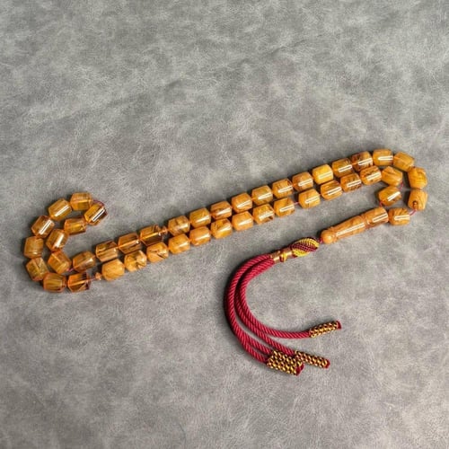 مسباح فاتوران لون كهرمان مع كركوشة تفصال