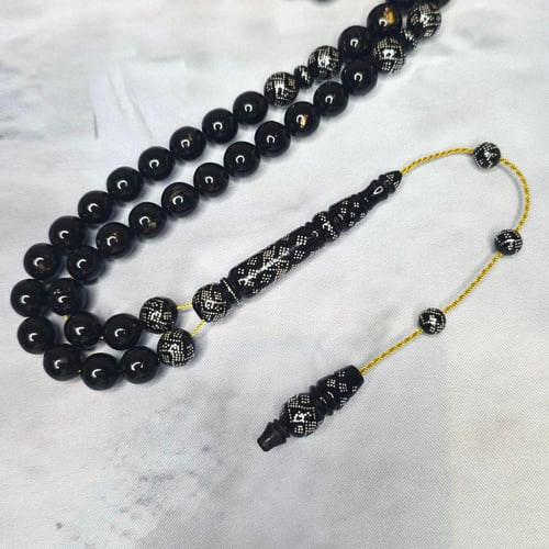 سبحة يسر البحر الاحمر مرصع بالفضه