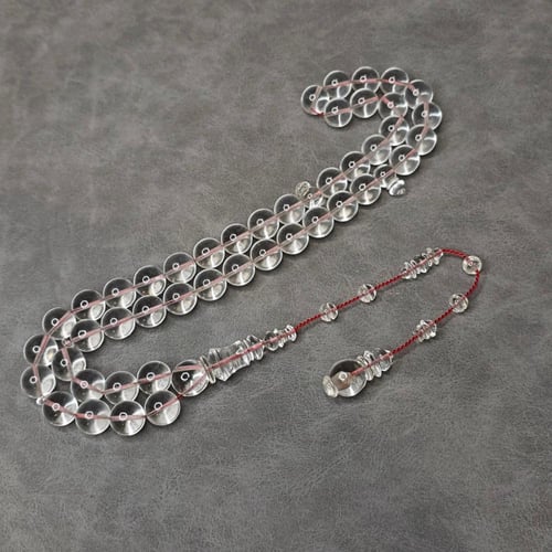 سبحة كاست شفاف تخريم سوبر تمليكة حزوز