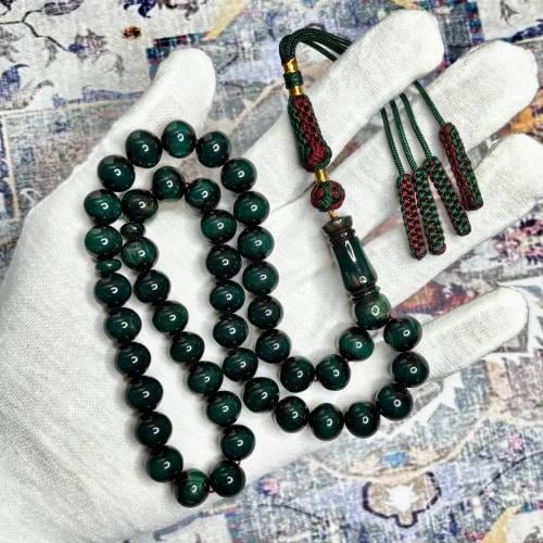 سبحة فاتوران زيتي غامق مع كركوشة تفصال