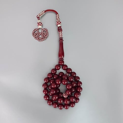 مسباح بكلايت عنابي مع طربزونه