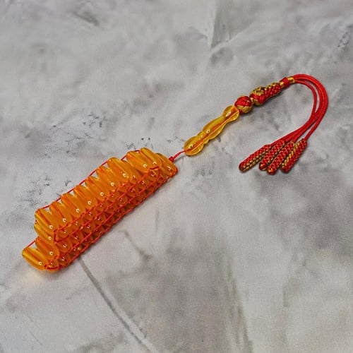 سبحة يوناني عسلي شفاف