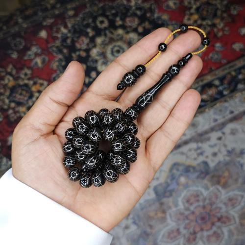 سبحة يسر البحر الاحمر مرصع بالفضه