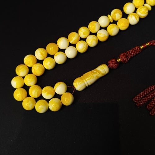 سبحة تراب كهرمان بولندي ريحة فواحة