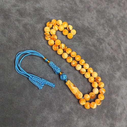 سبحة تراب كهرمان بولندي رائحة فواحة