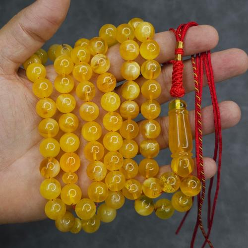 سبحة كهرمان طبيعي