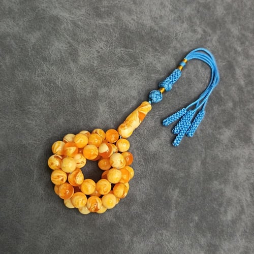 سبحة تراب كهرمان بولندي رائحة فواحة