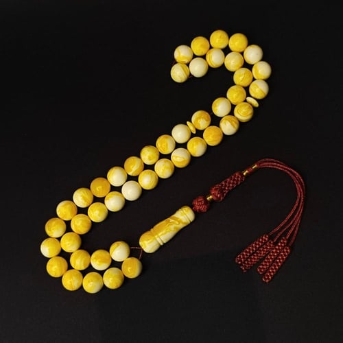 سبحة تراب كهرمان بولندي ريحة فواحة