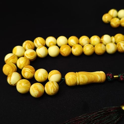 سبحة تراب كهرمان بولندي ريحة فواحة