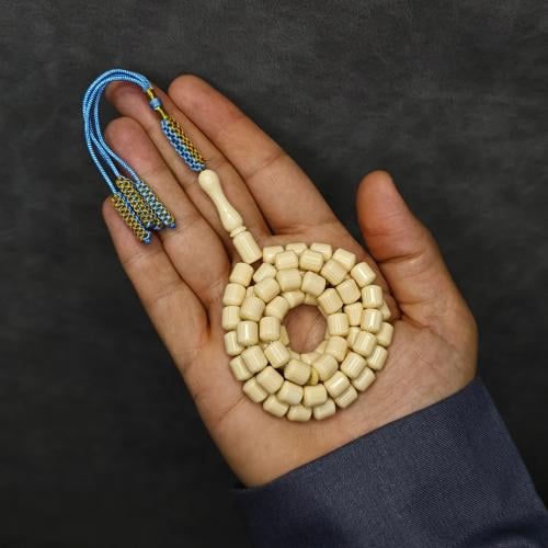 سبحة مستكة 69 خرزة بصمة العاج