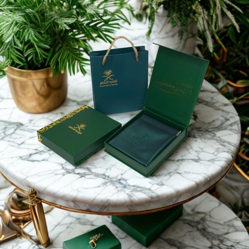 سبحة زعفراني عسلي ٩٩ حبة مع كركوشة تفصال