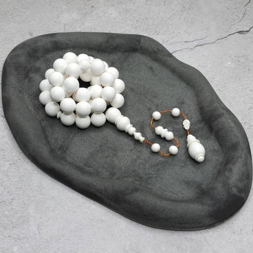 مسباح دومنة ابيض صب جديد مع تمليكة