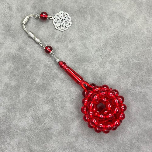 سبحه بكلايت احمر مع كركوشة