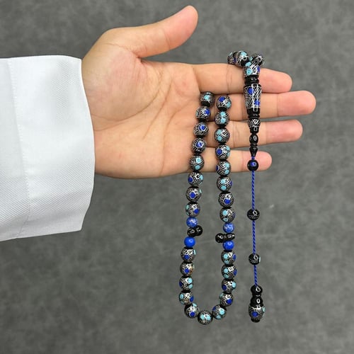 مسباح يسر مرصع بالفضه