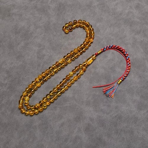 سبحة كهرمان طبيعي