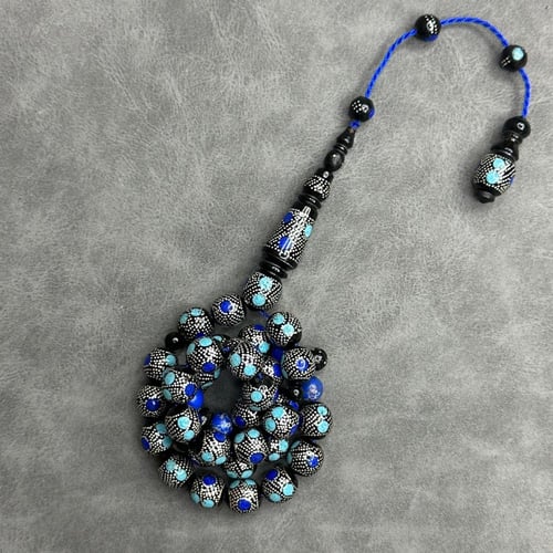 مسباح يسر مرصع بالفضه