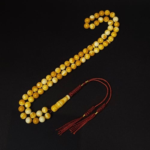 سبحة تراب كهرمان بولندي ريحة فواحة