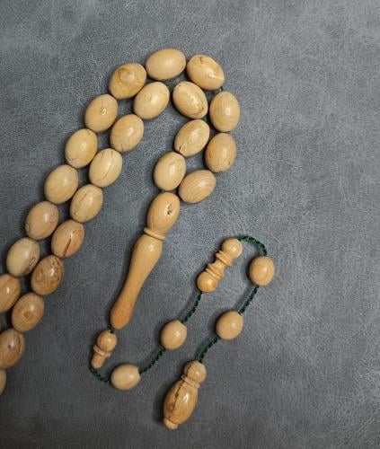 سبحة مرجان يسر أبيض