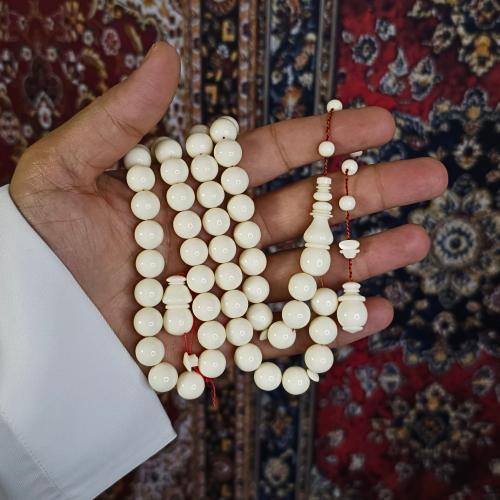 سبحة ضومنه لؤلؤي مقاس 12