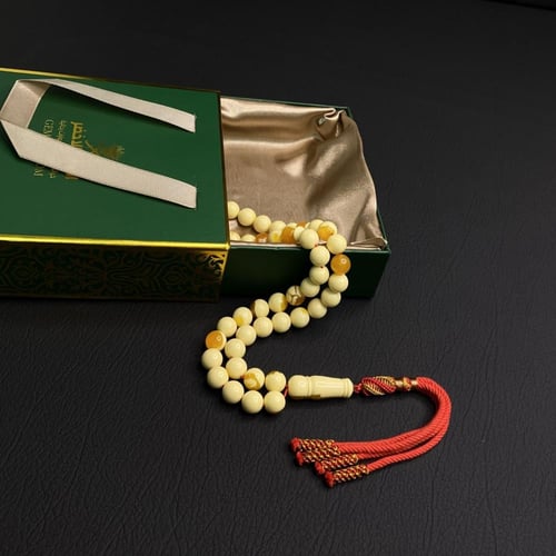 سبحة تراب كهرمان بولندي رائحة فواحة